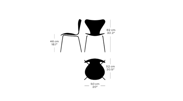 Serie 7™ - Arne Jacobsen - Model 3107 - Fuldpolstret - Image 10