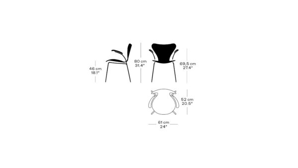 Serie 7™ - Arne Jacobsen - Model 3207 - Armstol - Image 12