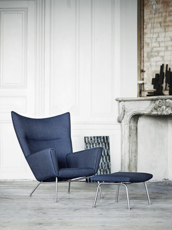 Skammel til Wing Chair & Oculus Chair - Wegner - Model CH468 - Image 4