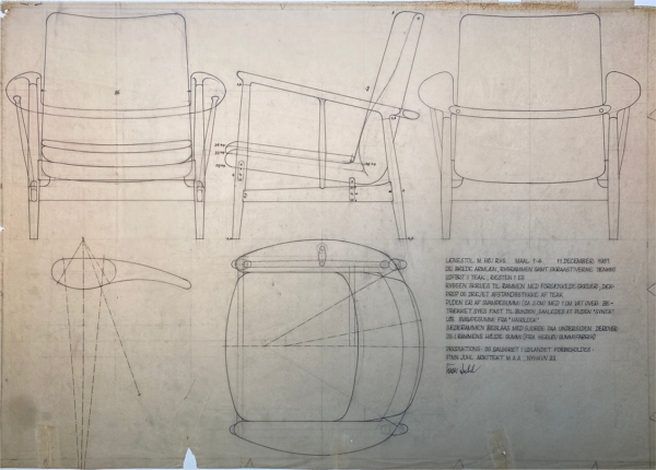 Kettelhut Stolen - Finn Juhl - Model FJ 5186 - Image 17