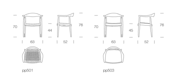 Den Runde / The Chair - Wegner - Model PP501 - Image 12