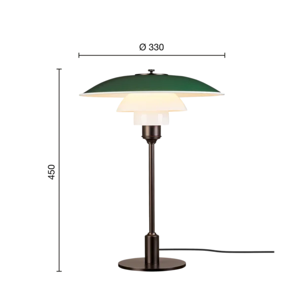 Bordlampe - PH 3½-2½ Metal - Poul Henningsen - Image 10