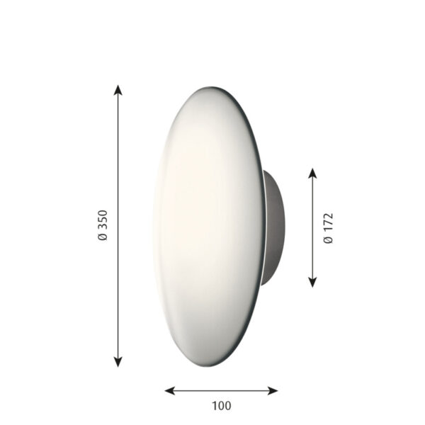 Væg/Loftlampe - AJ Eklipta - Arne Jacobsen - Image 10