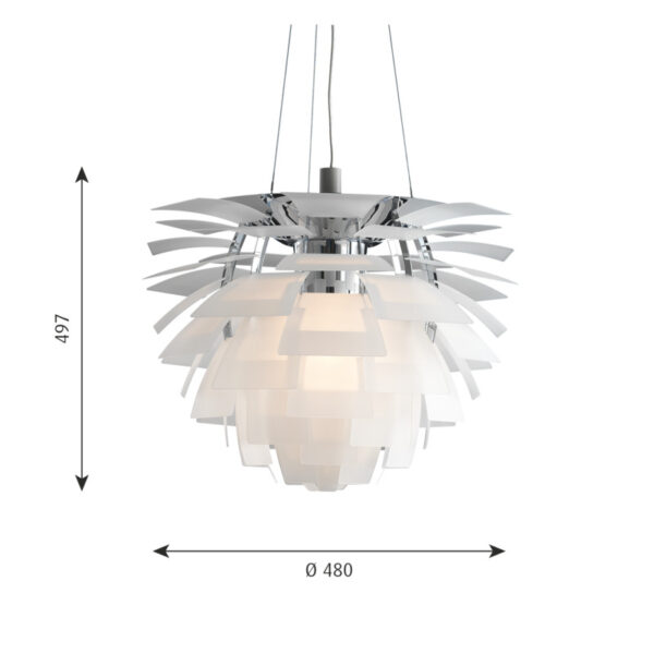 Pendel - PH Artichoke Glas - Poul Henningsen - Image 4