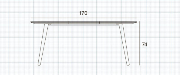 Spisebord - Via CPH - Model Eat Round Ø120 m/ udtræk - Image 11