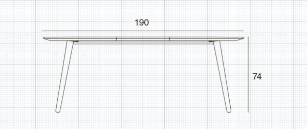 Spisebord - Via CPH - Model Eat Round Ø140 m/ udtræk - Image 11