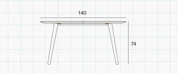 Spisebord - Via CPH - Model Eat Round Ø140 m/ udtræk - Image 10