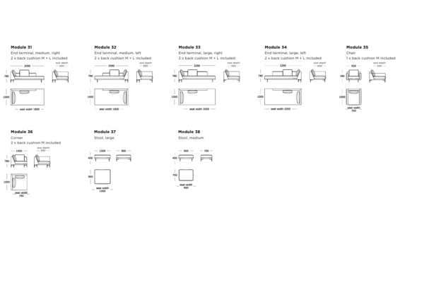 Sofa - Wendelbo - Edge V2 - Image 21