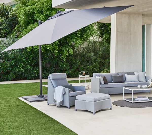 Hyde luxe tilt parasol, 3x3 m - Cane-line - Image 2